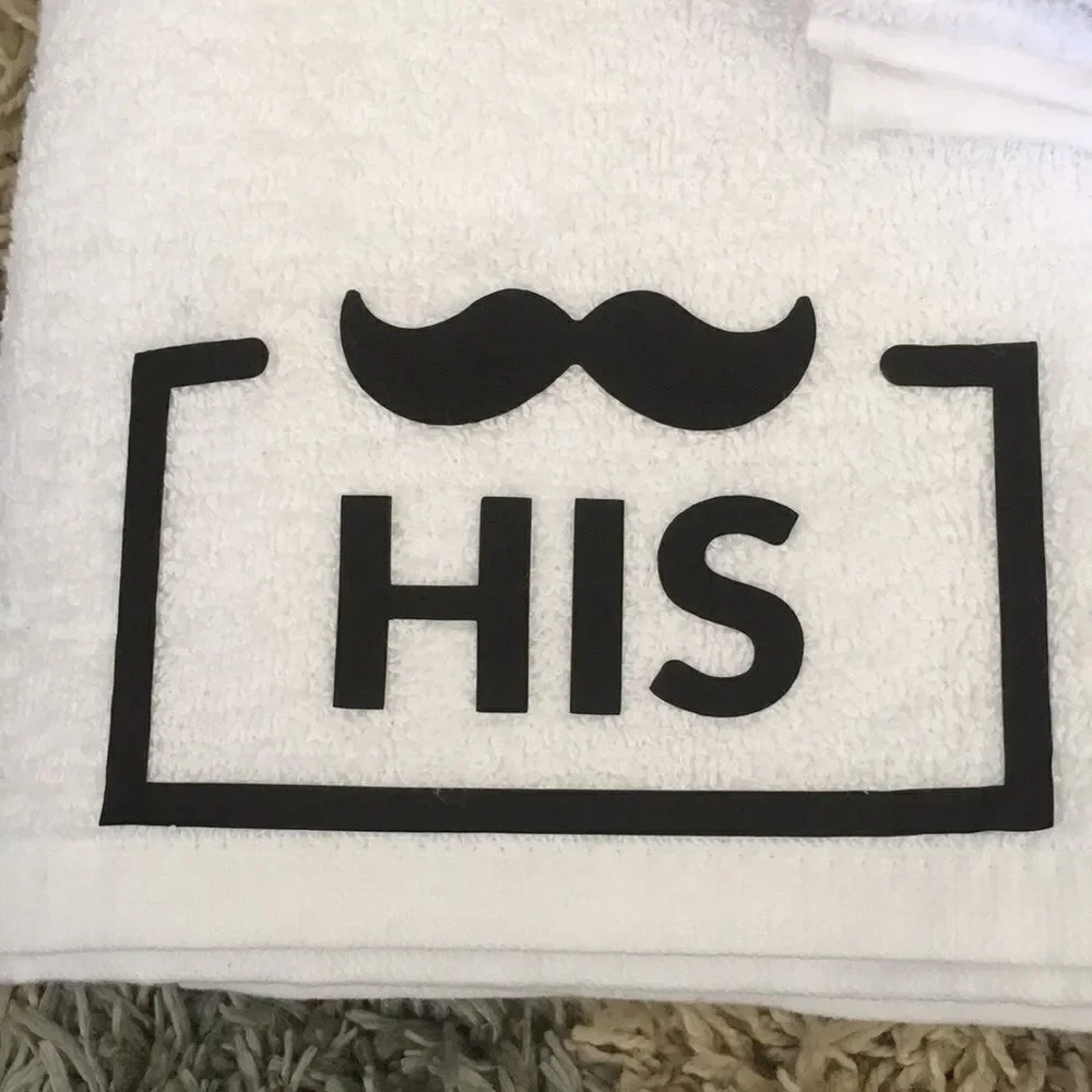 4 Piece simple essentials His Cotton Towel Set